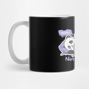 Nope not today lazy panda Mug